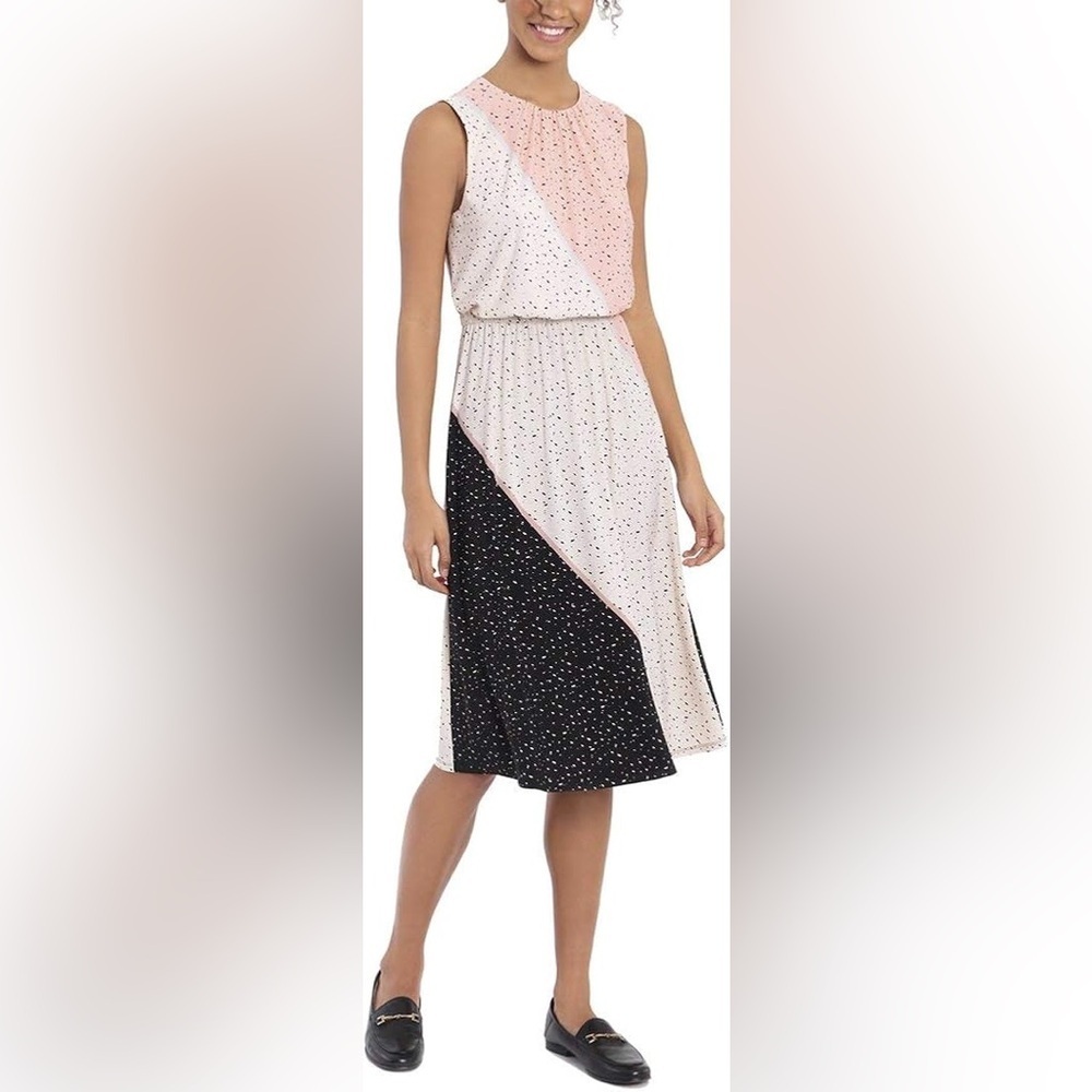London times mix patch work dress size 14 Preloved
